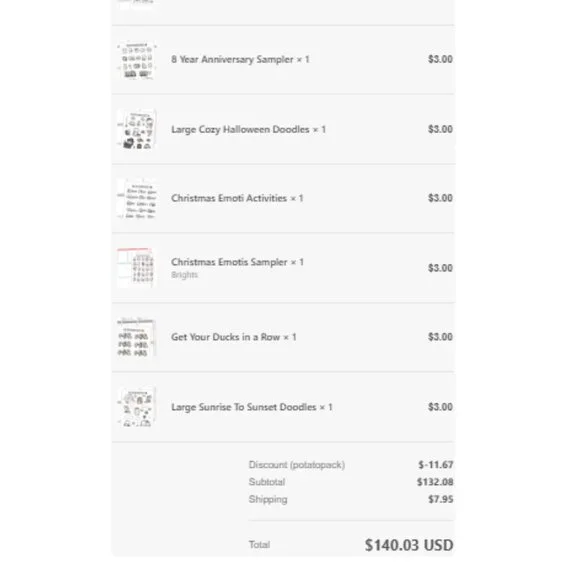 TheCoffeeMonsterzCo Random Stickers - Picture 10 of 10